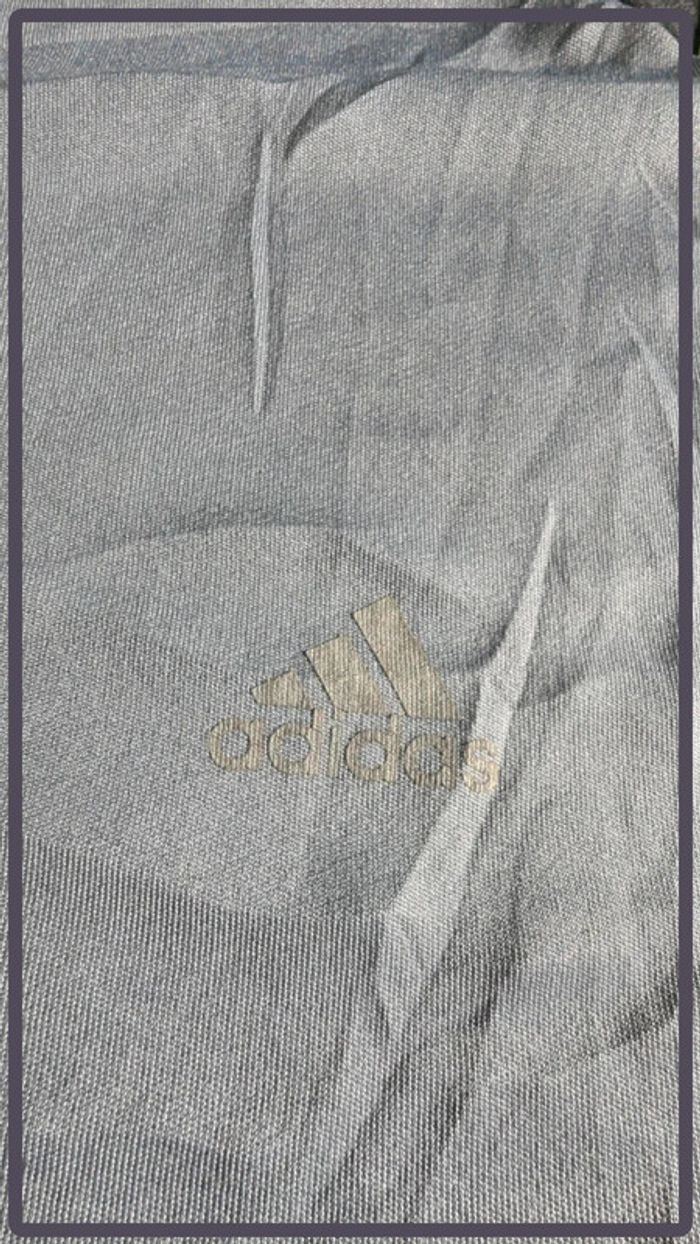T-shirt adidas taille XXL homme gris - photo numéro 3