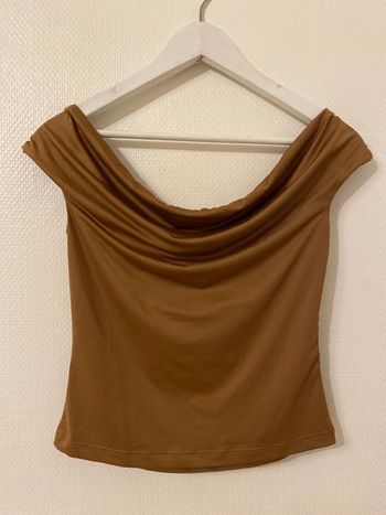 Top sans manches bronze S