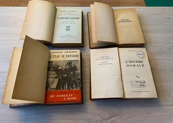 Lot de livres anciens