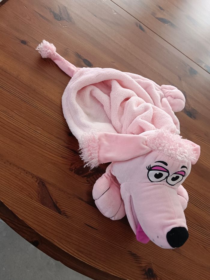 Magnifique plaid peluche chien - photo numéro 6