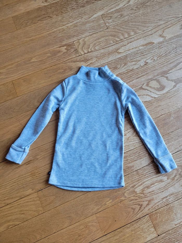 Sous pull thermique gris - 3 ans