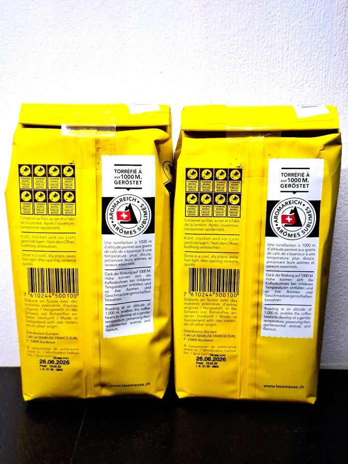 Lot 2 × 500 g Café La Semeuse Mocca – Neuf, CHF 27,90 ≃ 30 € - photo numéro 3