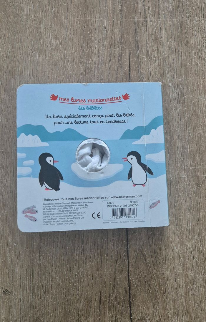 Grand livre marionnette L'ours Flocon - photo numéro 8