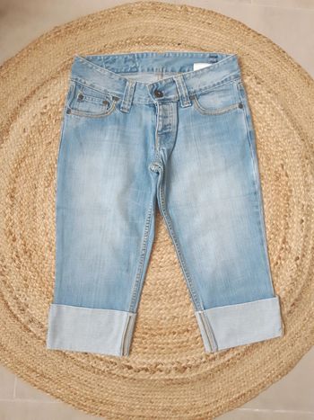 Short bermuda en jean