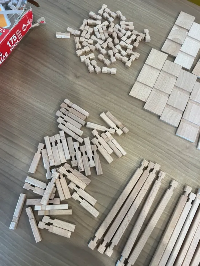 Jeu de construction jeujura 175 pièces - photo numéro 7