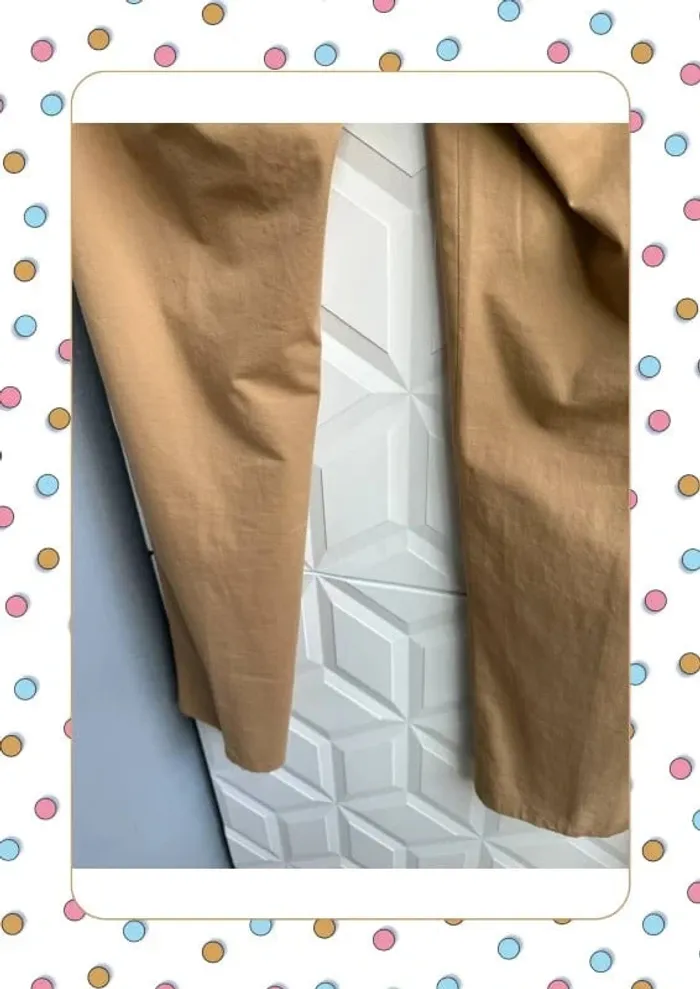Pantalon Maneven beige taille 52 - photo numéro 12