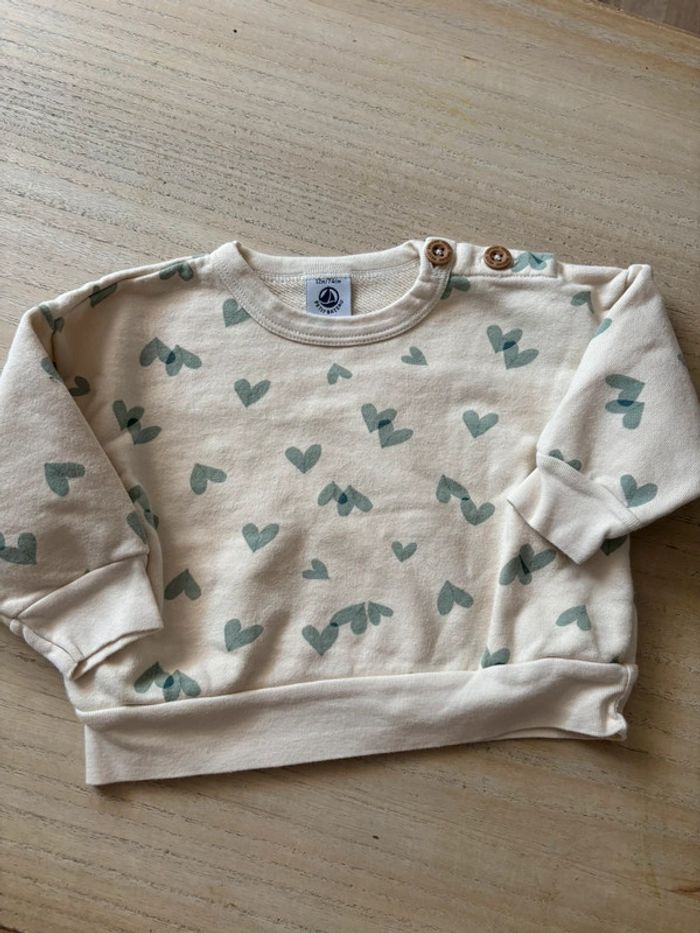 Sweat-shirt petit bateau