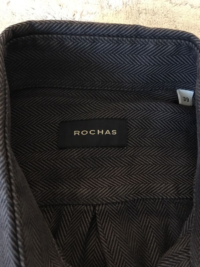 Chemise manches longues - Rochas - T.39 - photo numéro 3