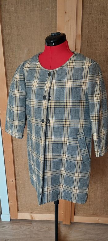 Veste à carreaux