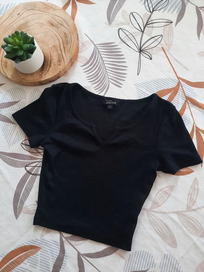 Tee-shirt crop top