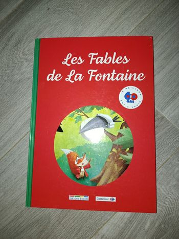 Livre les fables de la fontaine 