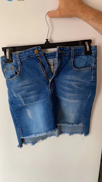 Jupe courte Jeans