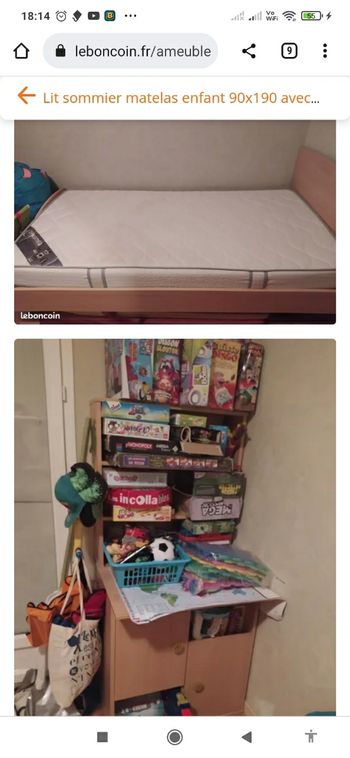 Lit évolutif et Bureau