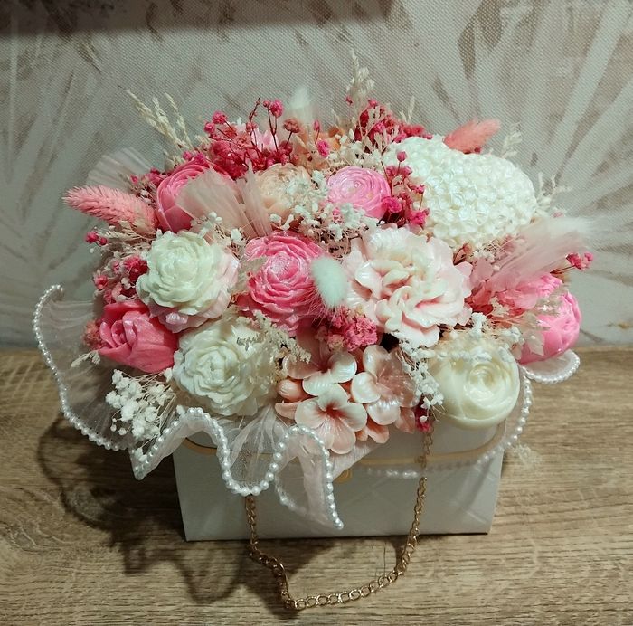 Bouquet en cire parfumée - photo numéro 9