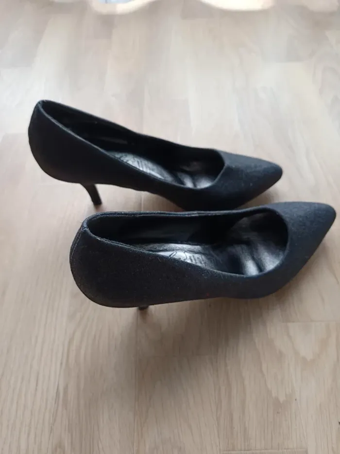 chaussure noir a talon - photo numéro 5