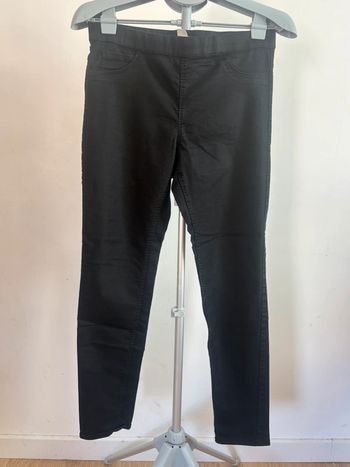 Jeans noir H&M taille 38 coupe slim