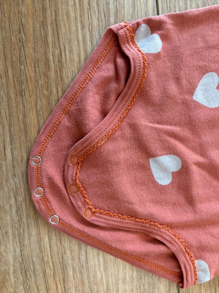 Lot de 4 bodies MC Petit Bateau 36M - photo numéro 3