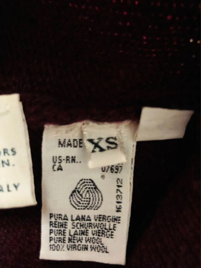 🌹🧶Magnifique jupe longue de qualité vintage pure laine vierge Benetton long wool skirt🧶🌹 - photo numéro 14