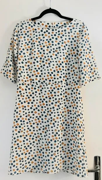 Robe Droite À Pois