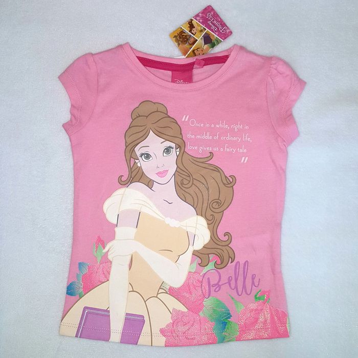t-shirt princesse belle disney