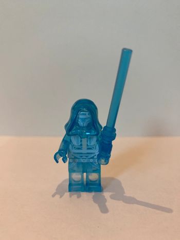 Figurine type lego l’hologramme de Révan. Star Wars