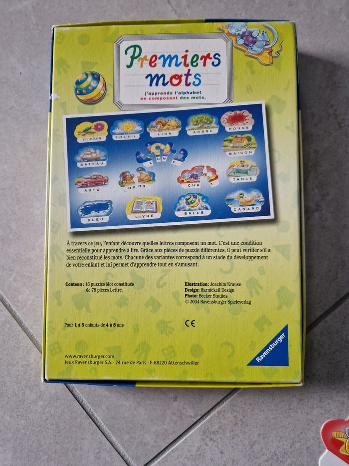 Puzzles premiers mots - photo numéro 2