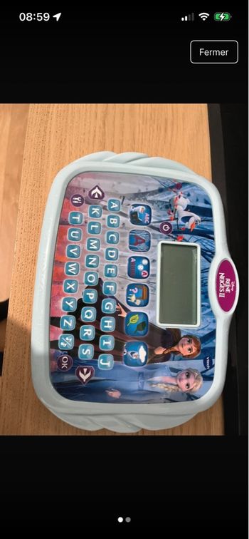 Tablette reine des neiges