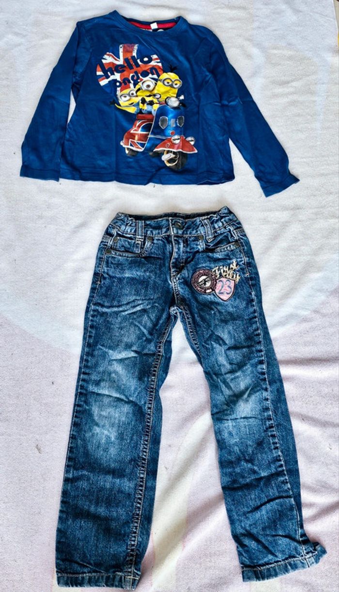 Ensemble  minions pick ouic 5 ans