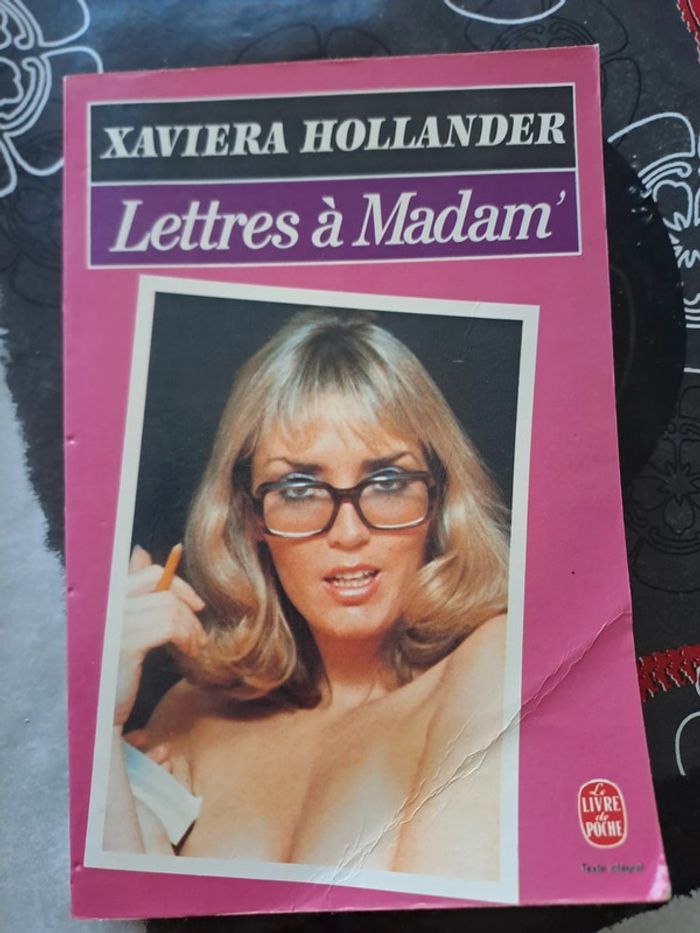 Livre Lettres à Madam', Xaviera Hollander