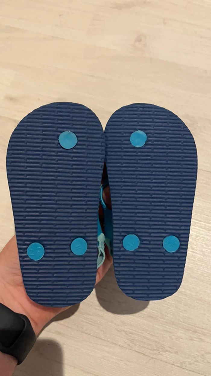 Tongs bébé avec élastique - photo numéro 2