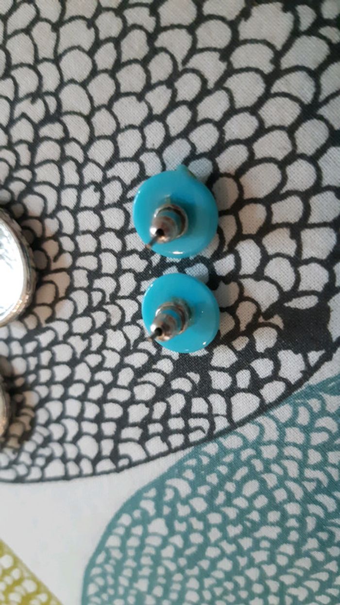 Lot 2 paires de boucles d'oreilles - photo numéro 4