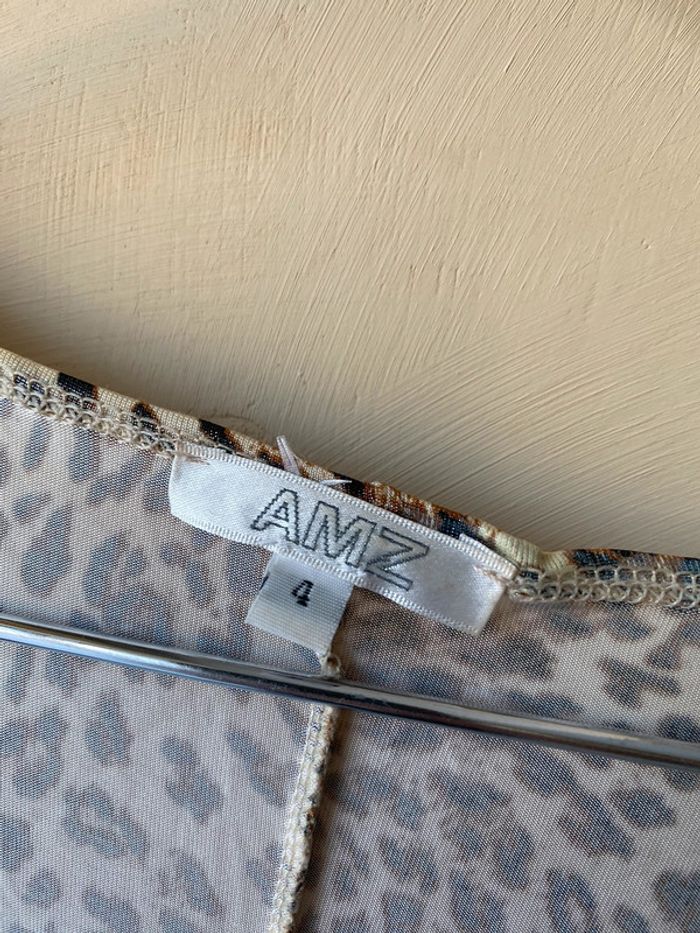 Robe léopard vintage AMZ T4 - photo numéro 6