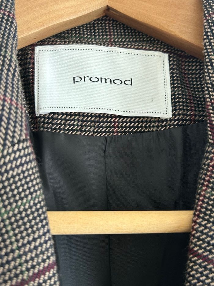 Veste blazer à carreaux Promod - photo numéro 4