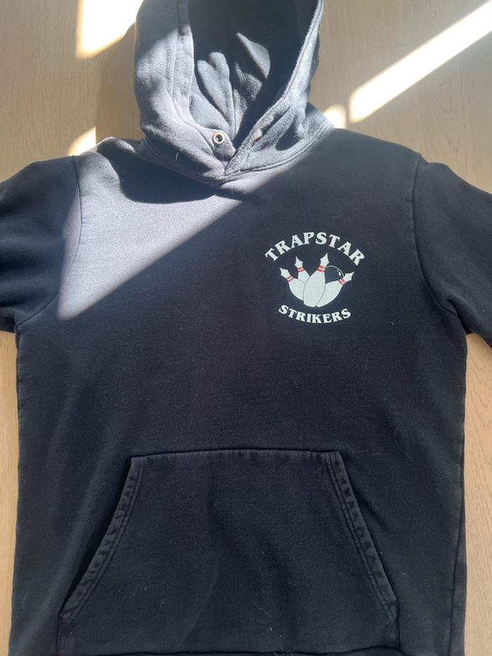 sweat noir trapstar taille L