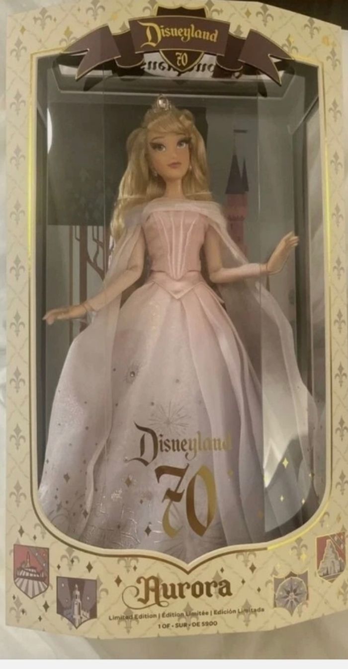 Poupee diney Aurore edition limitee (poupee de collection) - photo numéro 3