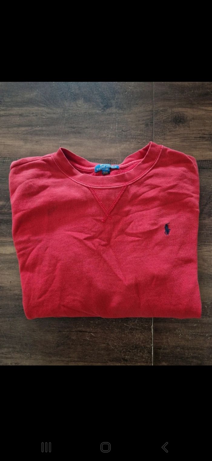 Pull rouge Ralph Lauren Xl
