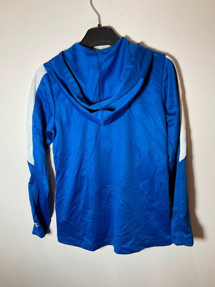 Veste de survêtement légère à capuche pour enfant Champion bleue roy taille 6/8ans 156 - photo numéro 3
