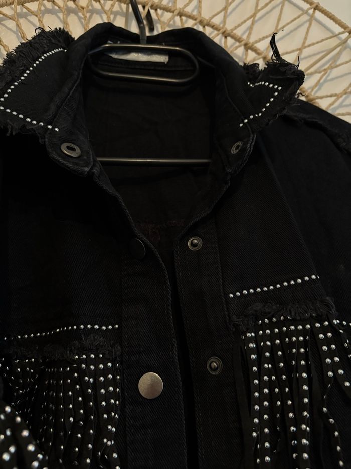 Veste en jean style cowboy - photo numéro 3