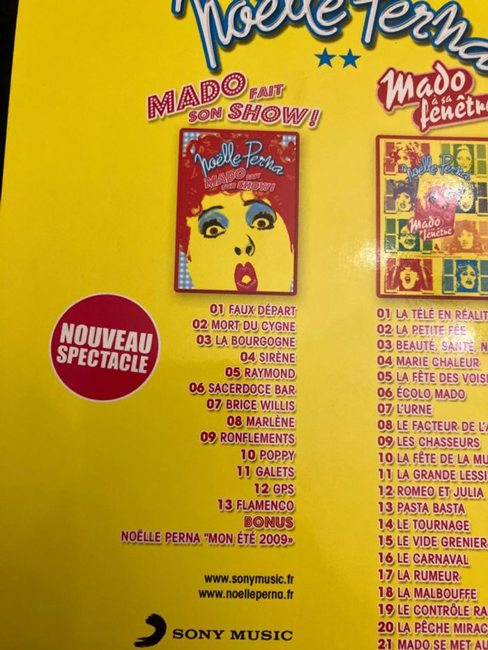 Coffret 2 DVD. Noëlle Perna. Mado la Niçoise. - photo numéro 4