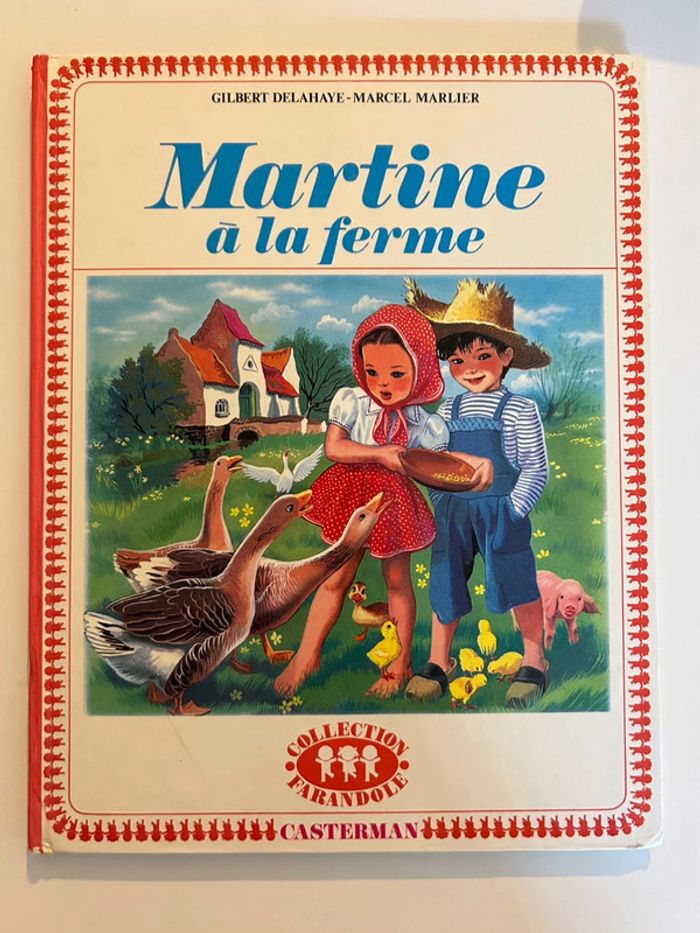 Lot livres Martine