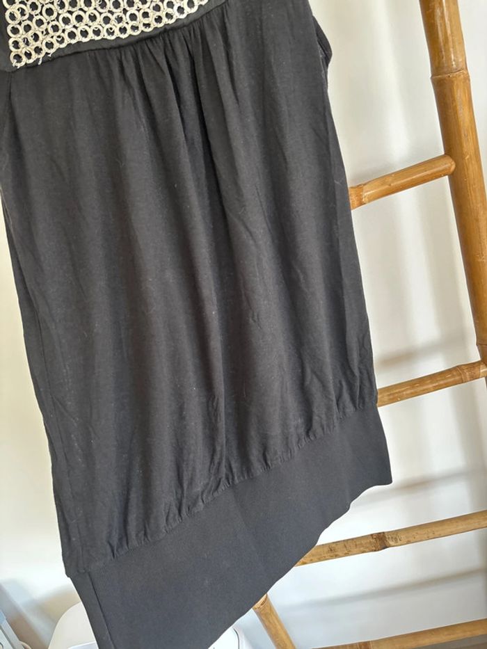 Robe noire bohème chic décontractée chic - photo numéro 6