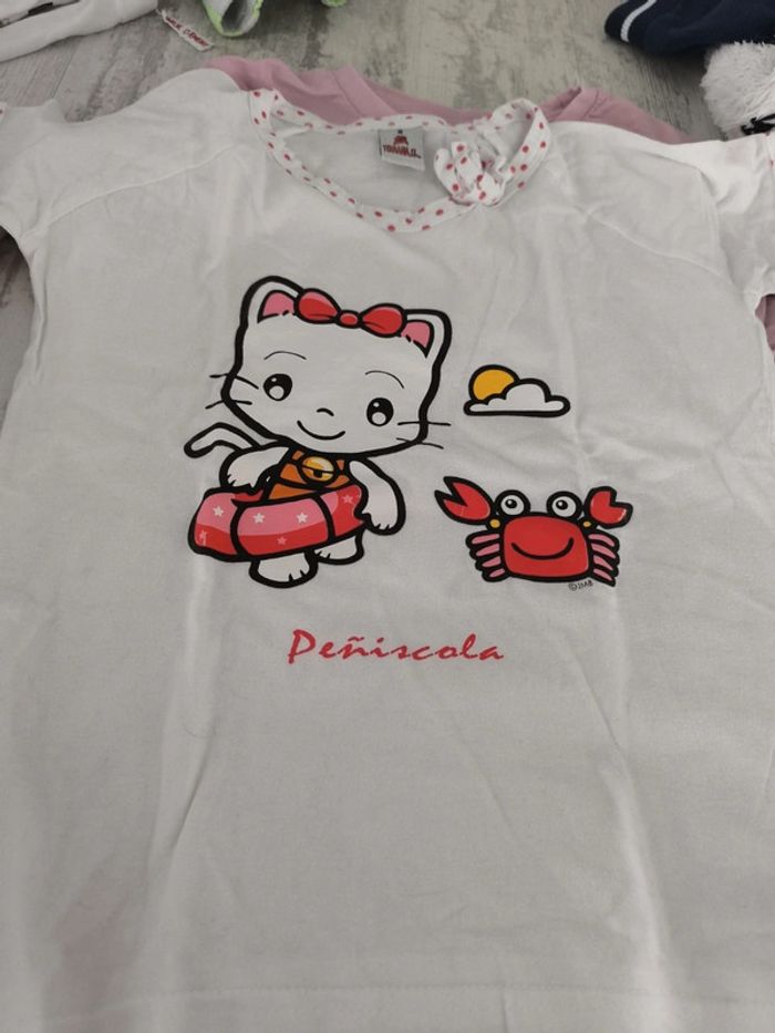 Lot de 4 tee shirts manches courtes - photo numéro 4