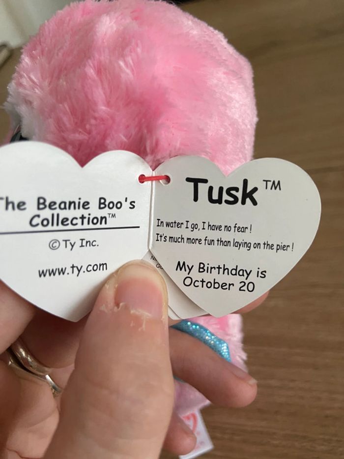 Petite peluche Ty, Tusk le morse - photo numéro 3