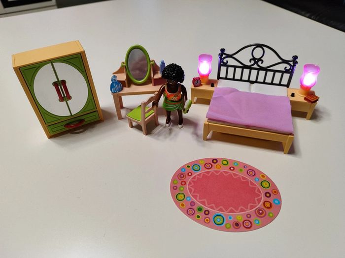 Chambre d'adultes avec coiffeuse Playmobil 5309