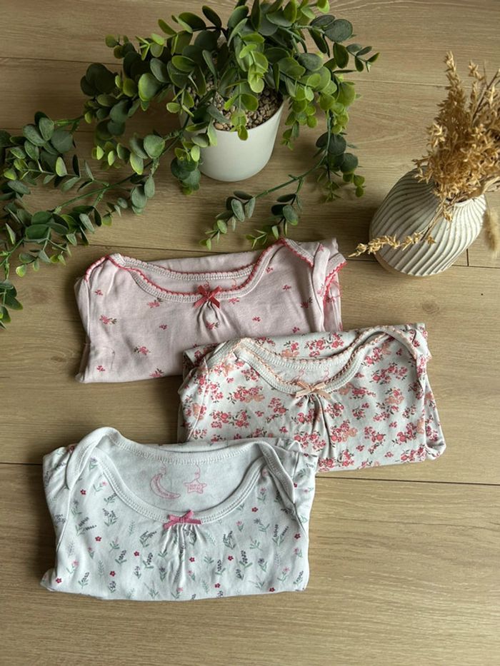 Lot de 3 bodies ML 18 mois