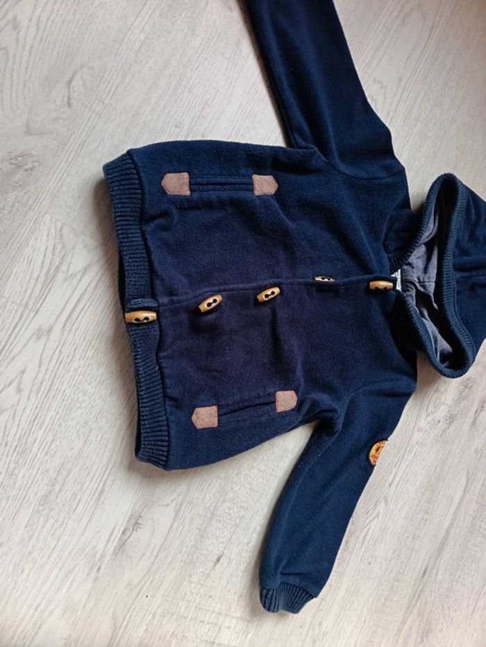 Veste douce tape à l'oeil TAO taille 24 23 mois - photo numéro 3