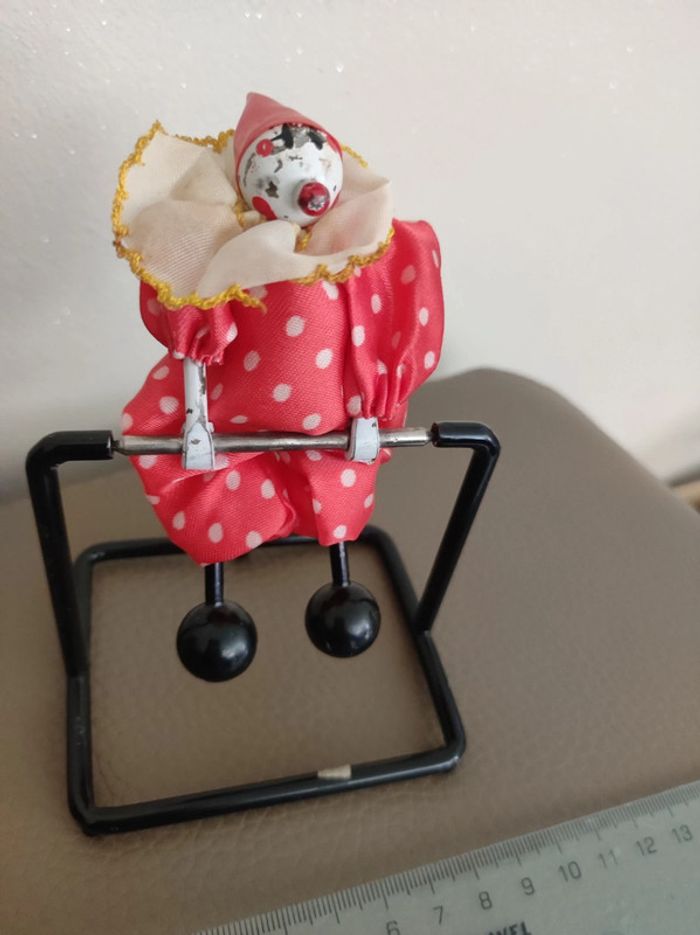 clown metal balançoire - photo numéro 2