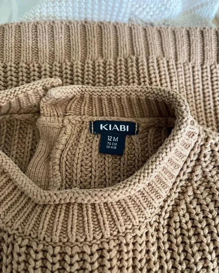 Pull sans manches en mailles 12 mois - Kiabi - photo numéro 4