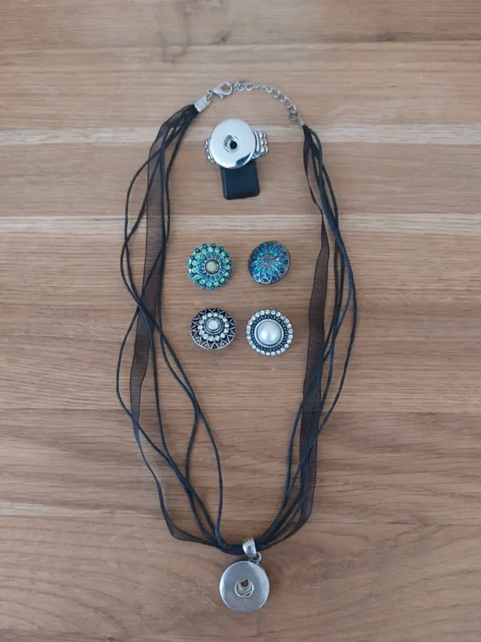 Ensemble collier bague - photo numéro 3