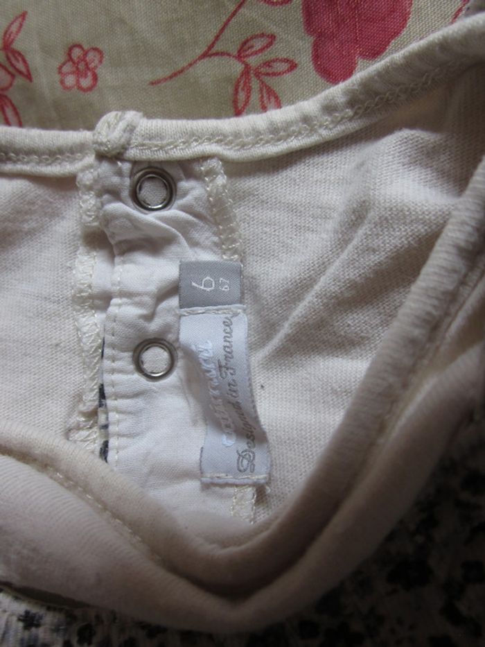 Robe velours écru 6 mois - photo numéro 4